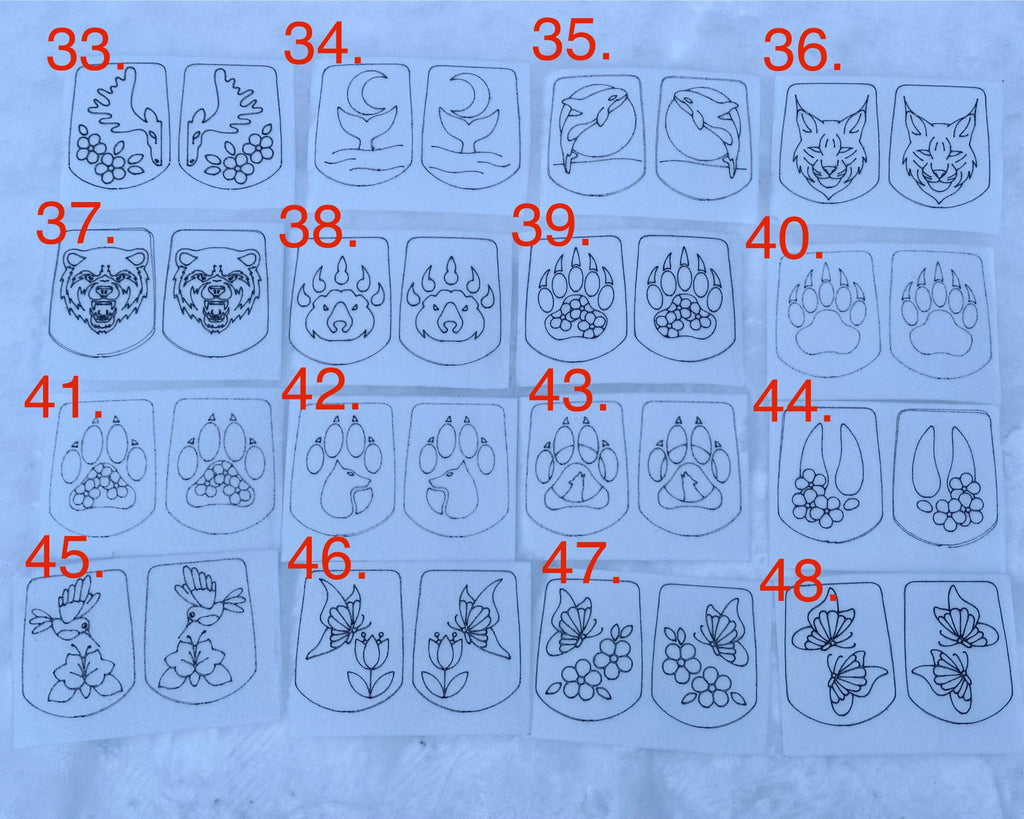 Glove Top Pattern