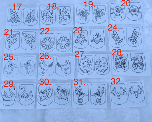 Glove Top Pattern