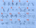 Glove Top Pattern
